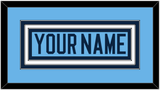 Maine Hockey Nameplate - Alternate Light Blue (2007-2008) - Triple Mat 1