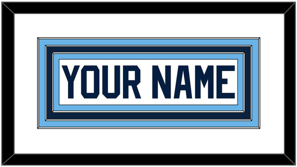 Maine Hockey Nameplate - Home White (1993-1994) - Triple Mat 1