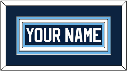 Maine Hockey Nameplate - Road Navy Blue (1993-1994) - Premier Tier 1