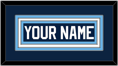 Maine Hockey Nameplate - Road Navy Blue (1993-1994) - Premier Tier 1
