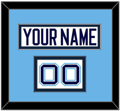 Maine Hockey Nameplate & Number (Shoulder) - Home White (1994-2008) - Signature Tier 3