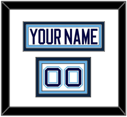 Maine Hockey Nameplate & Number (Shoulder) - Home White (1994-2008) - Premier Tier 1