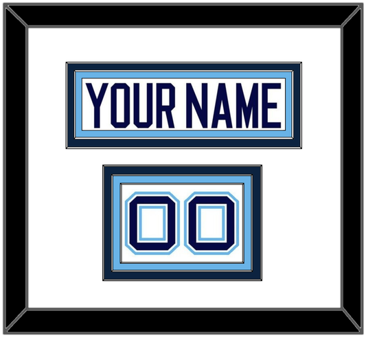 Maine Hockey Nameplate & Number (Shoulder) - Home White (1994-2008) - Premier Tier 1