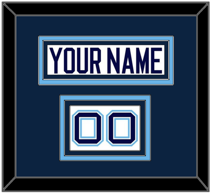 Maine Hockey Nameplate & Number (Shoulder) - Home White (1994-2008) - Premier Tier 2