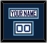 Maine Hockey Nameplate & Number (Shoulder) - Home White (1994-2008) - Triple Mat 2