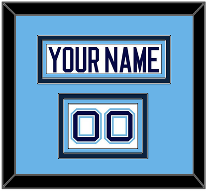 Maine Hockey Nameplate & Number (Shoulder) - Home White (1994-2008) - Premier Tier 3