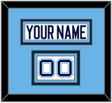 Maine Hockey Nameplate & Number (Shoulder) - Home White (1994-2008) - Triple Mat 3