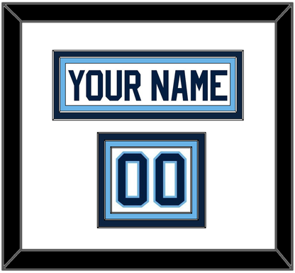 Maine Hockey Nameplate & Number (Shoulder) - Home White (1993-1994) - Premier Tier 1