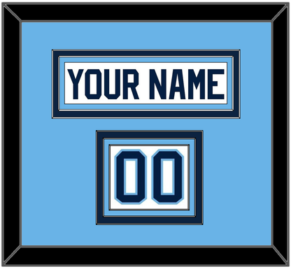Maine Hockey Nameplate & Number (Shoulder) - Home White (1993-1994) - Premier Tier 3