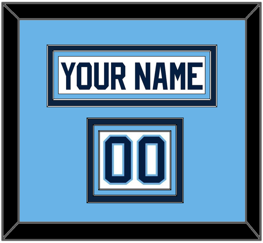 Maine Hockey Nameplate & Number (Shoulder) - Home White (1993-1994) - Premier Tier 3