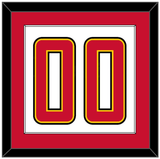 Maryland Basketball Number - Home White (2013-2015) - Single Mat 1