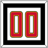 Maryland Basketball Number - Home White (2013-2015) - Single Mat 2