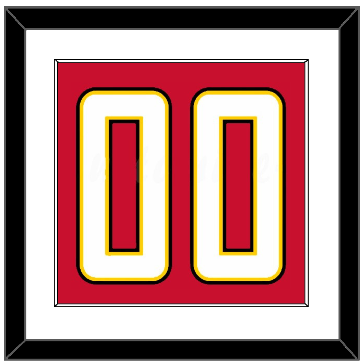 Maryland Basketball Number - Road Red (2013-2015) - Essential Tier 1