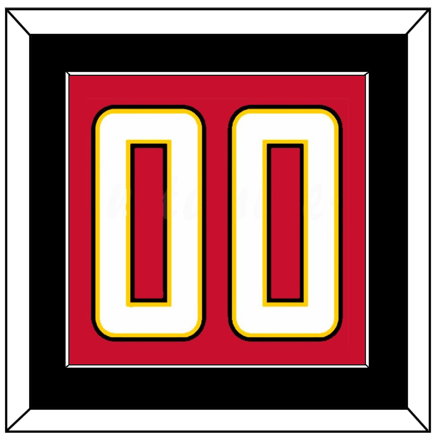 Maryland Basketball Number - Road Red (2013-2015) - Essential Tier 2
