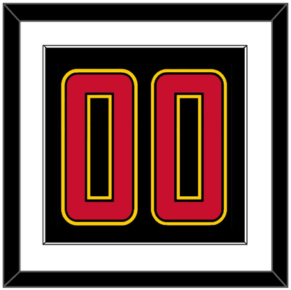 Maryland Basketball Number - Road Black (2013-2015) - Essential Tier 1