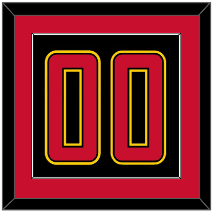 Maryland Basketball Number - Road Black (2013-2015) - Essential Tier 2