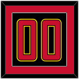Maryland Basketball Number - Road Black (2013-2015) - Single Mat 2