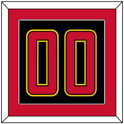 Maryland Basketball Number - Road Black (2013-2015) - Essential Tier 2