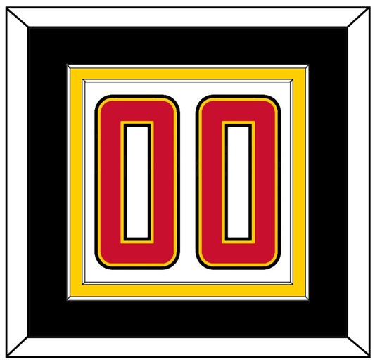 Maryland Basketball Number - Home White (2013-2015) - Signature Tier 4