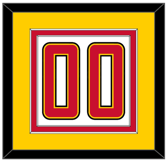 Maryland Basketball Number - Home White (2013-2015) - Signature Tier 5