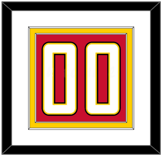 Maryland Basketball Number - Road Red (2013-2015) - Signature Tier 1