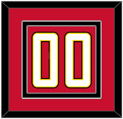 Maryland Basketball Number - Road Red (2013-2015) - Signature Tier 2