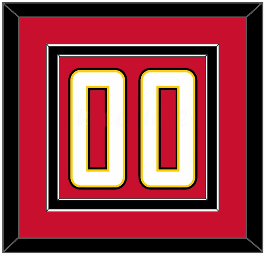 Maryland Basketball Number - Road Red (2013-2015) - Signature Tier 2