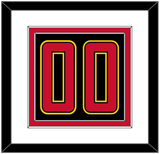 Maryland Basketball Number - Road Black (2013-2015) - Double Mat 1