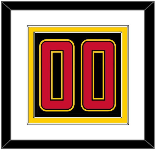 Maryland Basketball Number - Road Black (2013-2015) - Signature Tier 2