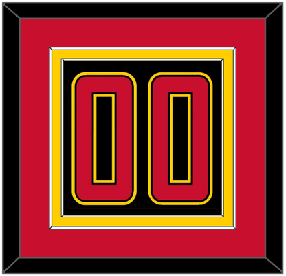 Maryland Basketball Number - Road Black (2013-2015) - Signature Tier 3