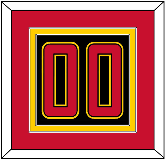 Maryland Basketball Number - Road Black (2013-2015) - Signature Tier 3