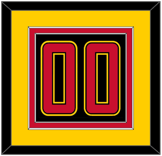 Maryland Basketball Number - Road Black (2013-2015) - Signature Tier 5