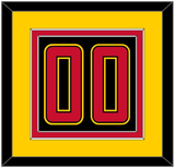 Maryland Basketball Number - Road Black (2013-2015) - Double Mat 5