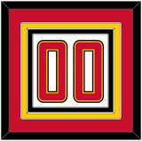 Maryland Basketball Number - Home White (2013-2015) - Triple Mat 2