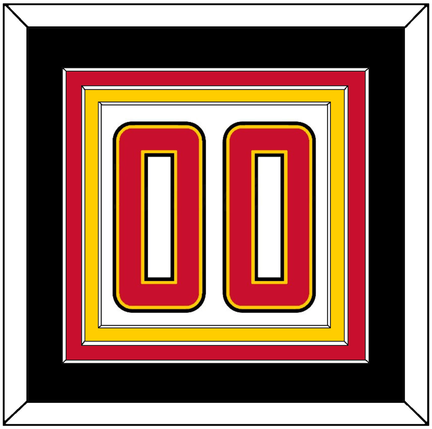 Maryland Basketball Number - Home White (2013-2015) - Premier Tier 3