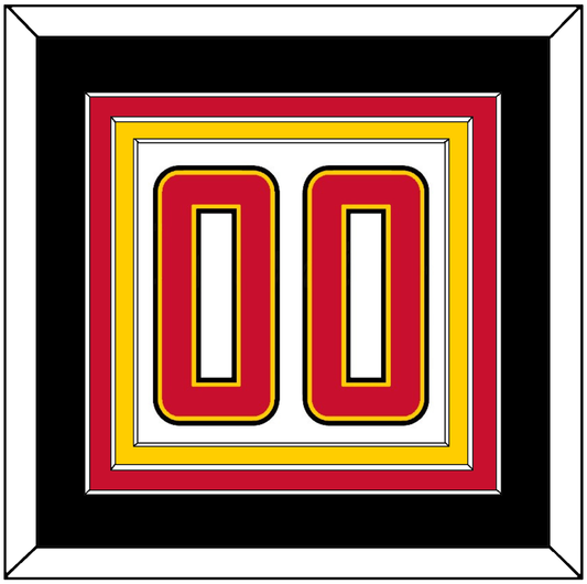 Maryland Basketball Number - Home White (2013-2015) - Premier Tier 3