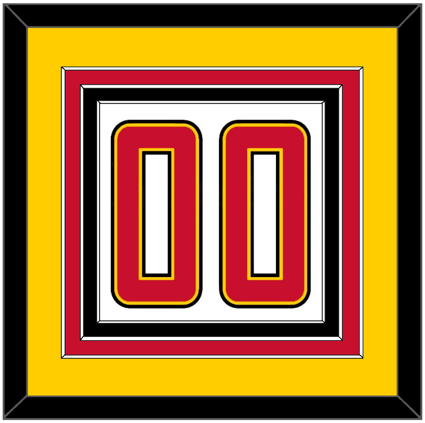 Maryland Basketball Number - Home White (2013-2015) - Premier Tier 4