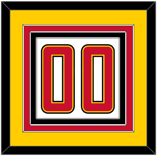 Maryland Basketball Number - Home White (2013-2015) - Premier Tier 4