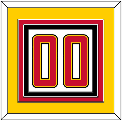 Maryland Basketball Number - Home White (2013-2015) - Premier Tier 4
