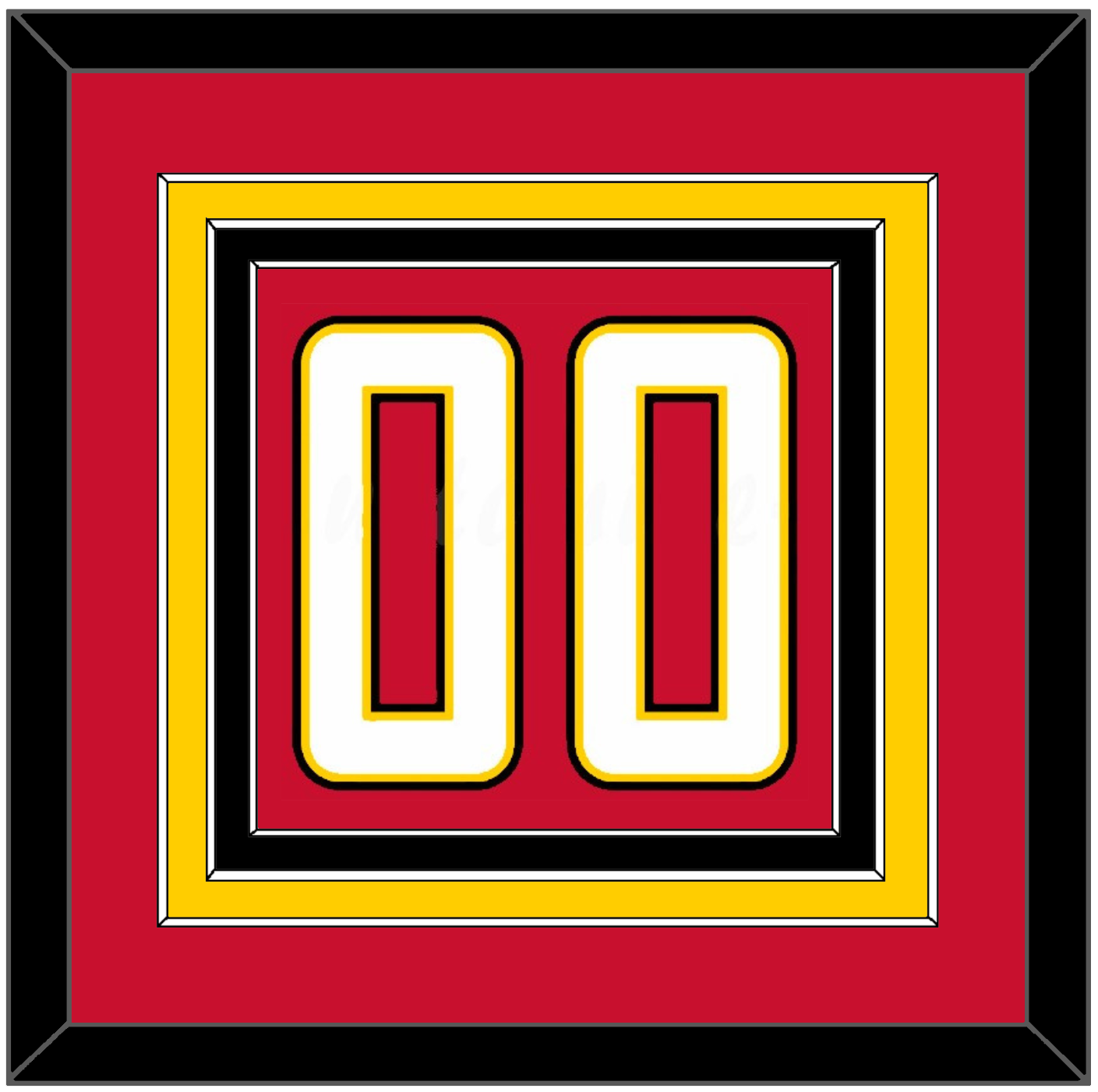 Maryland Basketball Number - Road Red (2013-2015) - Premier Tier 2