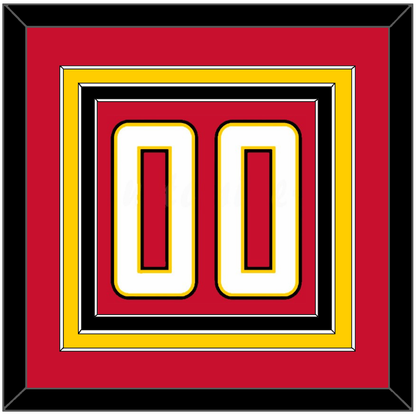 Maryland Basketball Number - Road Red (2013-2015) - Premier Tier 2