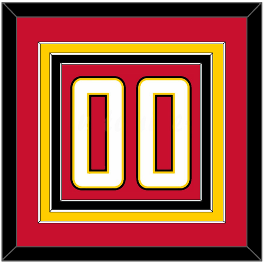 Maryland Basketball Number - Road Red (2013-2015) - Premier Tier 2