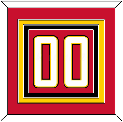 Maryland Basketball Number - Road Red (2013-2015) - Premier Tier 2