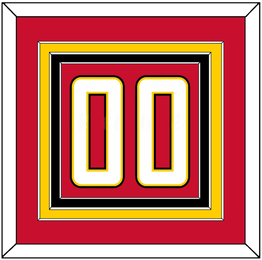 Maryland Basketball Number - Road Red (2013-2015) - Premier Tier 2