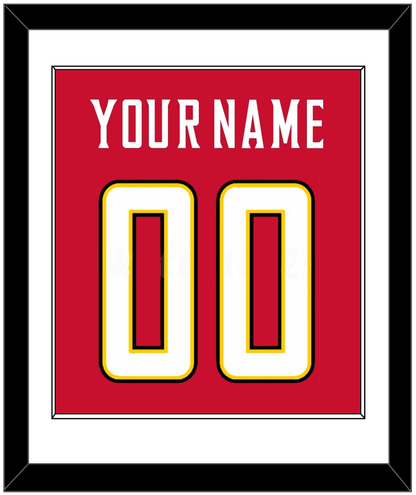 Maryland Basketball Name & Number - Road Red (2013-2015) - Essential Tier 1