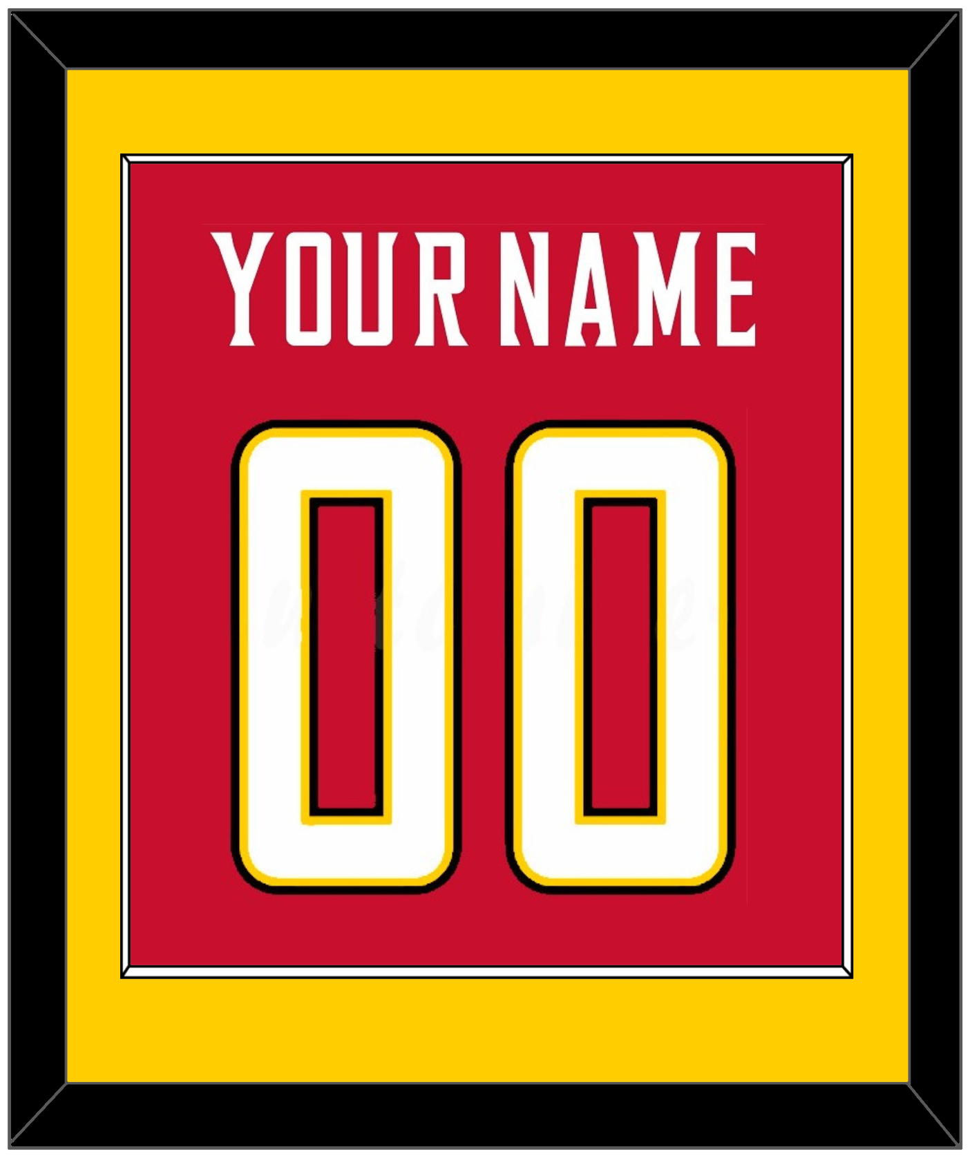 Maryland Basketball Name & Number - Road Red (2013-2015) - Essential Tier 3