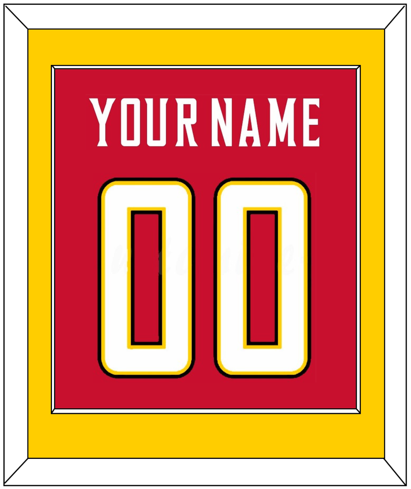 Maryland Basketball Name & Number - Road Red (2013-2015) - Essential Tier 3