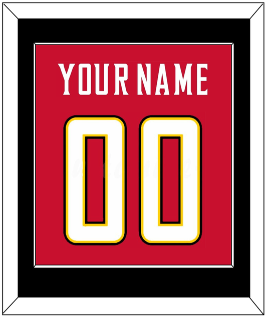 Maryland Basketball Name & Number - Road Red (2013-2015) - Essential Tier 2