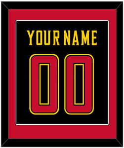 Maryland Basketball Name & Number - Road Black (2013-2015) - Single Mat 2