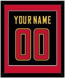 Maryland Basketball Name & Number - Road Black (2013-2015) - Single Mat 2